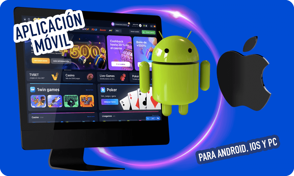 Unos sencillos pasos para descargar 1win Aplicación móvil Casino para Android, iOS y PC