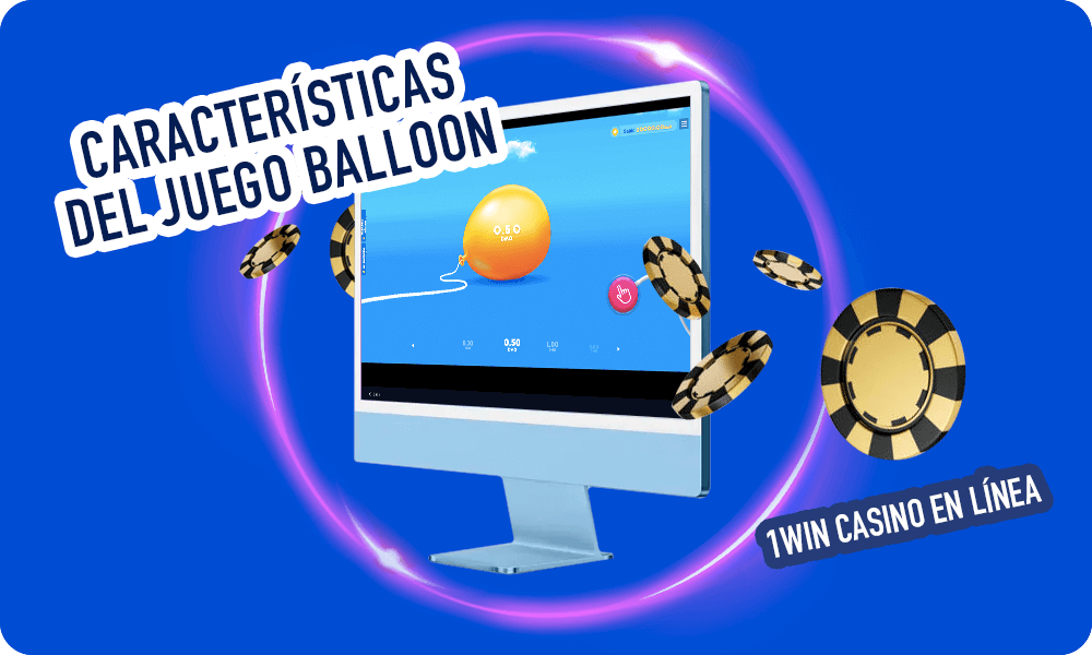 Características del juego Balloon en 1win Casino En línea