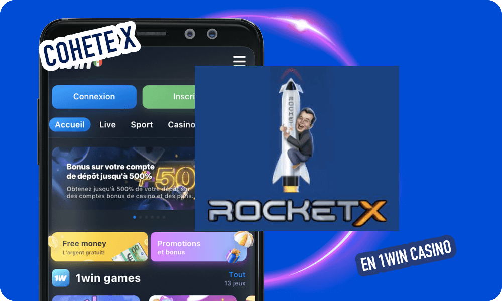 Información principal sobre 1win Cohete X