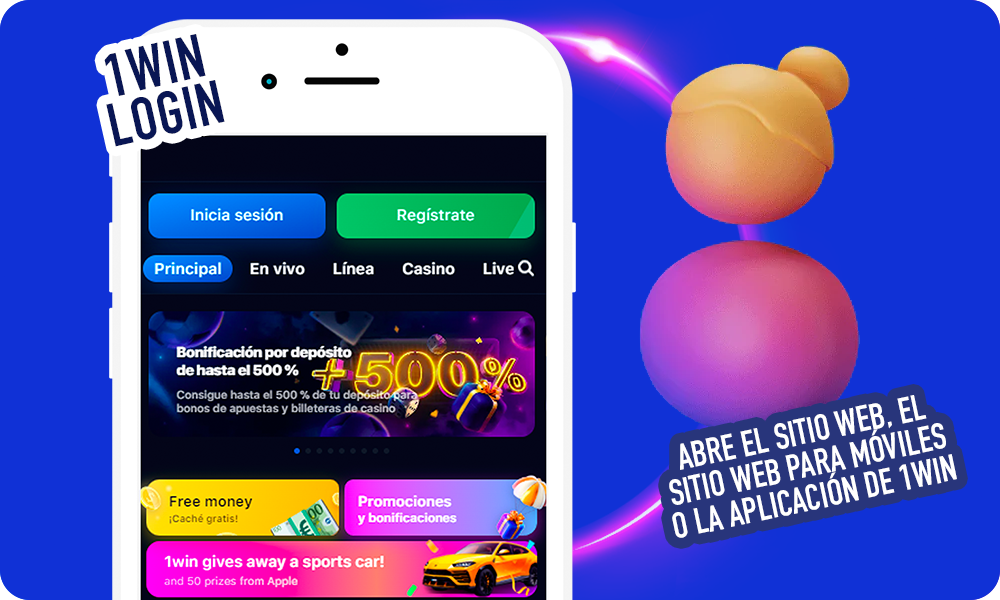 Para acceder a tu cuenta 1win desde México, abre la web oficial, la web móvil o la app 1win