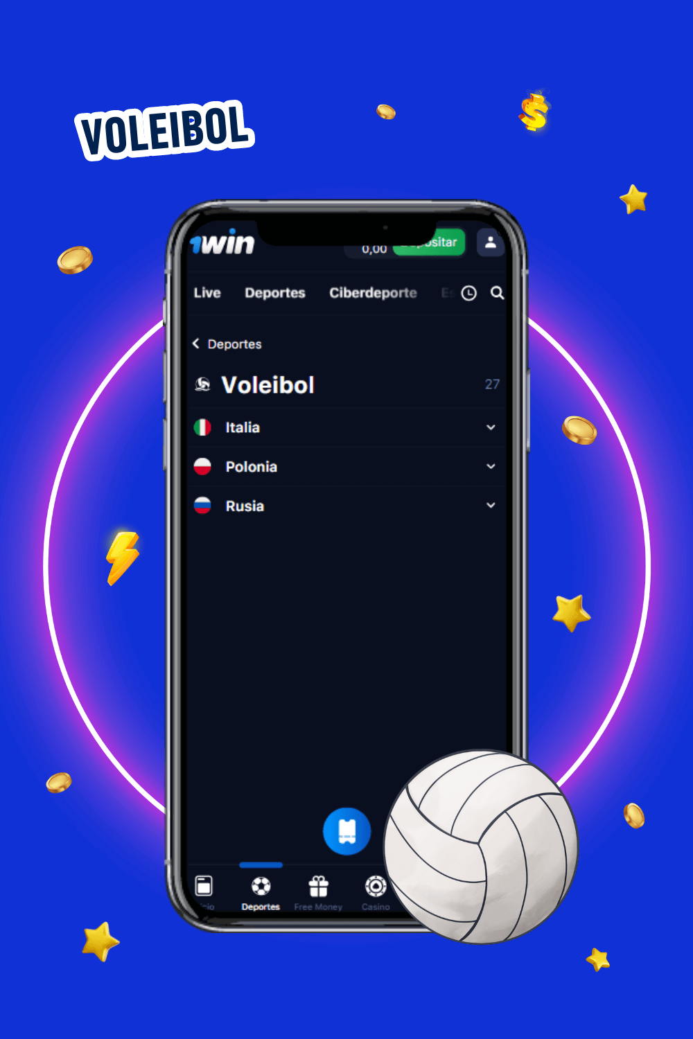 Torneos de voleibol disponibles en 1win, con opciones de apuestas en competiciones regionales e internacionales para usuarios de México